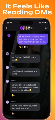 Whis - Text Story & Whispers iPhone screenshot