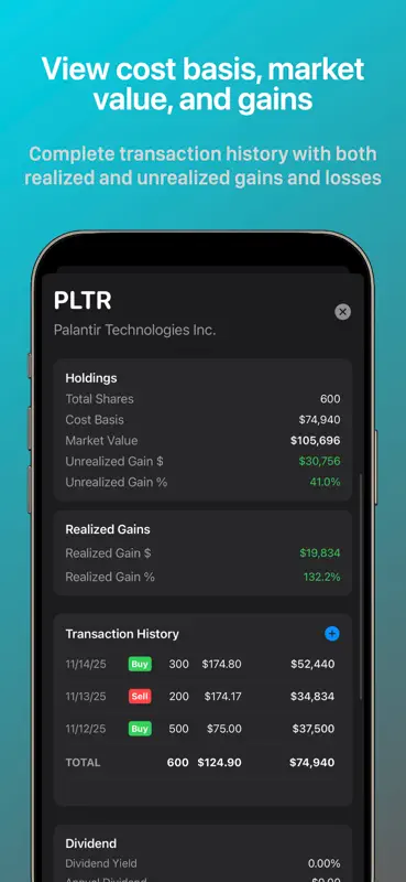 My Pocket Portfolio screenshot 7 of 8