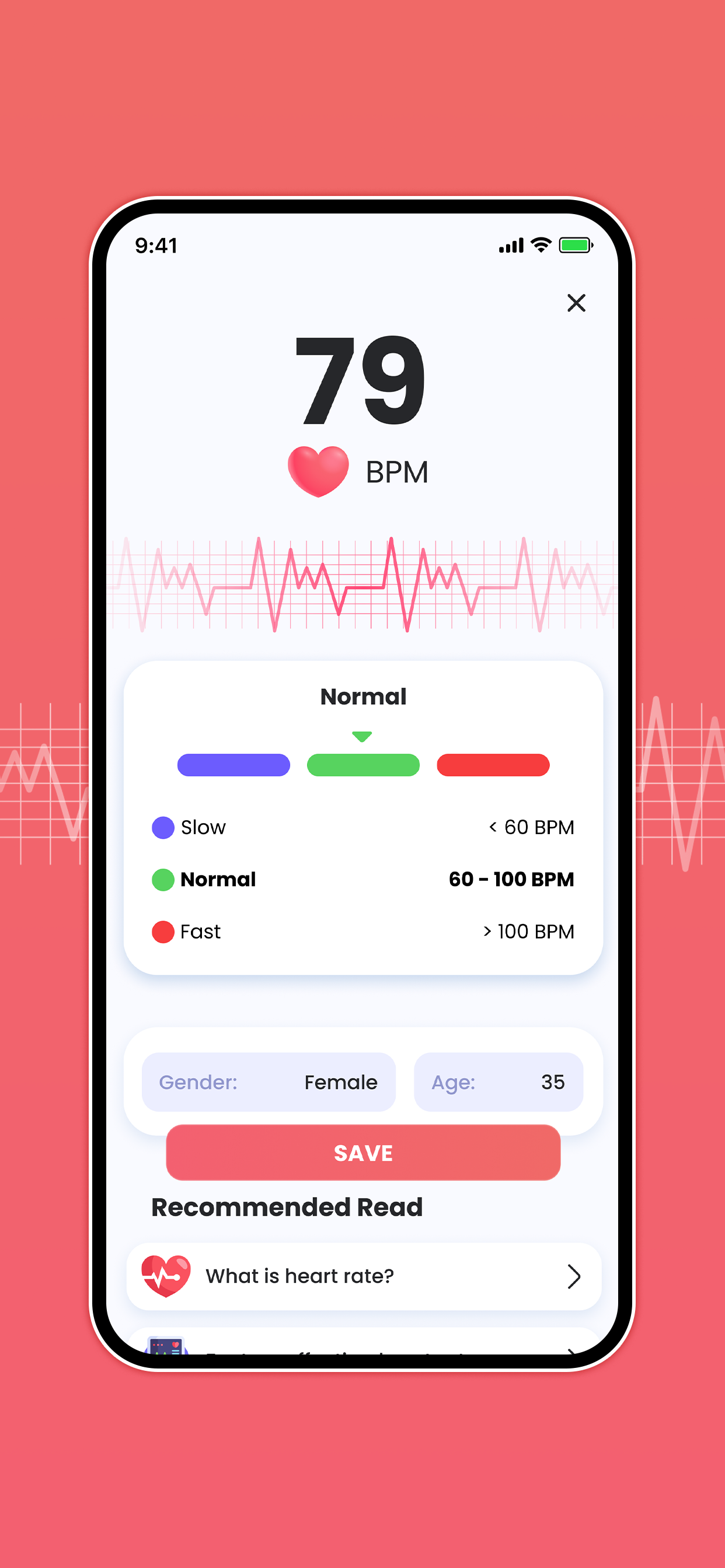 Heart Rate Monitor: Health App