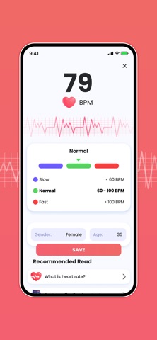 Heart Rate Monitor: Health App screenshot