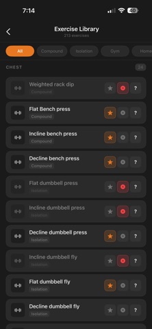 BYO Coach iPhone screenshot