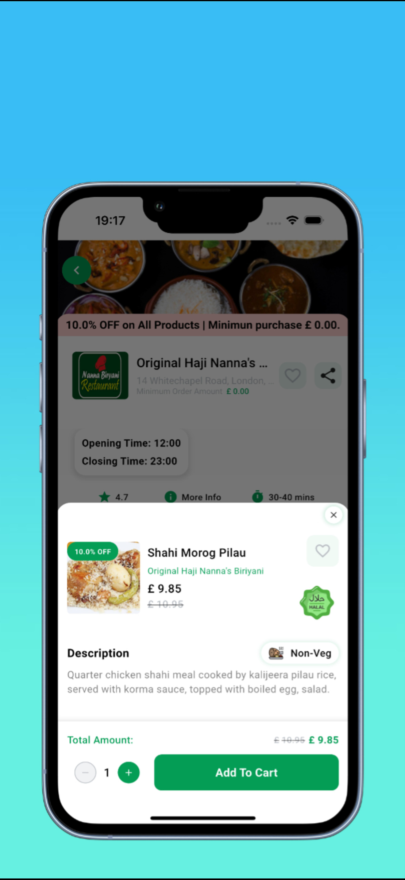Thirtymins - Food Delivery UK screenshot 3