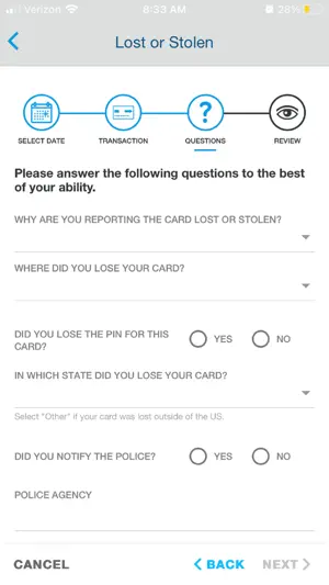 Card Control screenshot 2