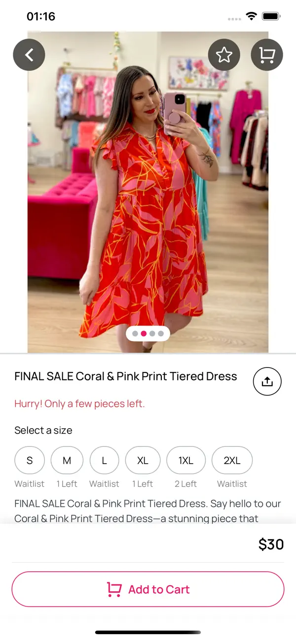 Screenshot #3 pour Pretty as a Peach Boutique