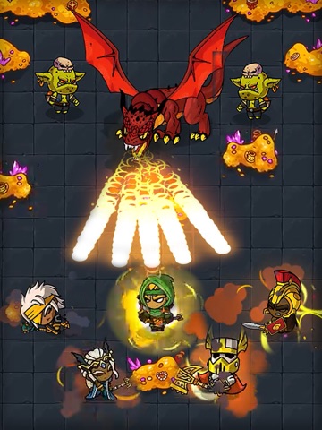 Heroes & Dragons: Tactical RPG iPad screenshot