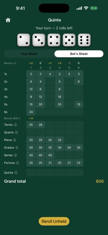 Quinta: Dice Game screenshot 4