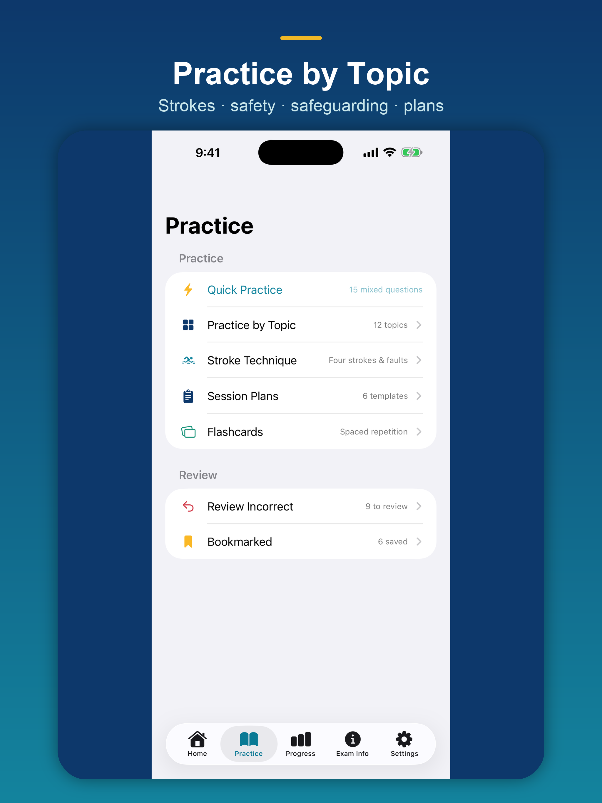 Swimming Teacher Prep UK screenshot 9