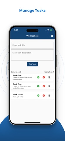 WorkSphere screenshot