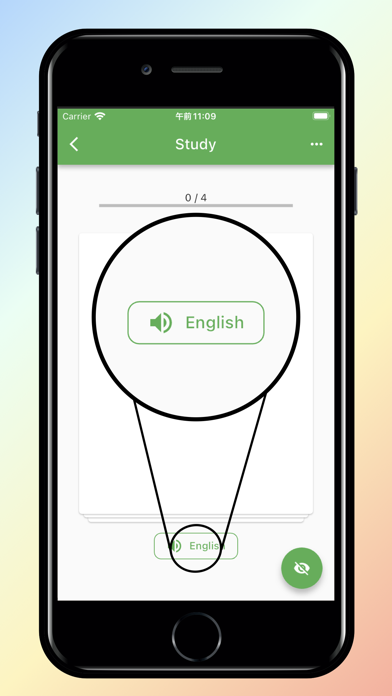 Flick Flashcard: AI Study Screenshot