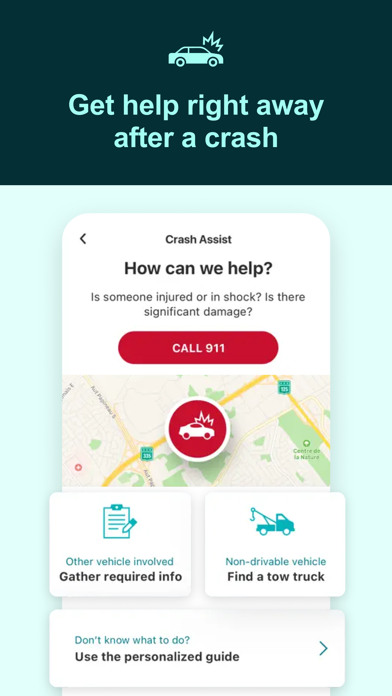 Intact Insurance: Mobile app Screenshot