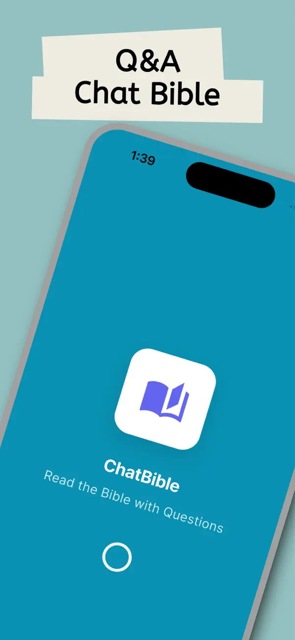 #1. ChatBible: Read & Ask (iOS) Ved: Minjun Park