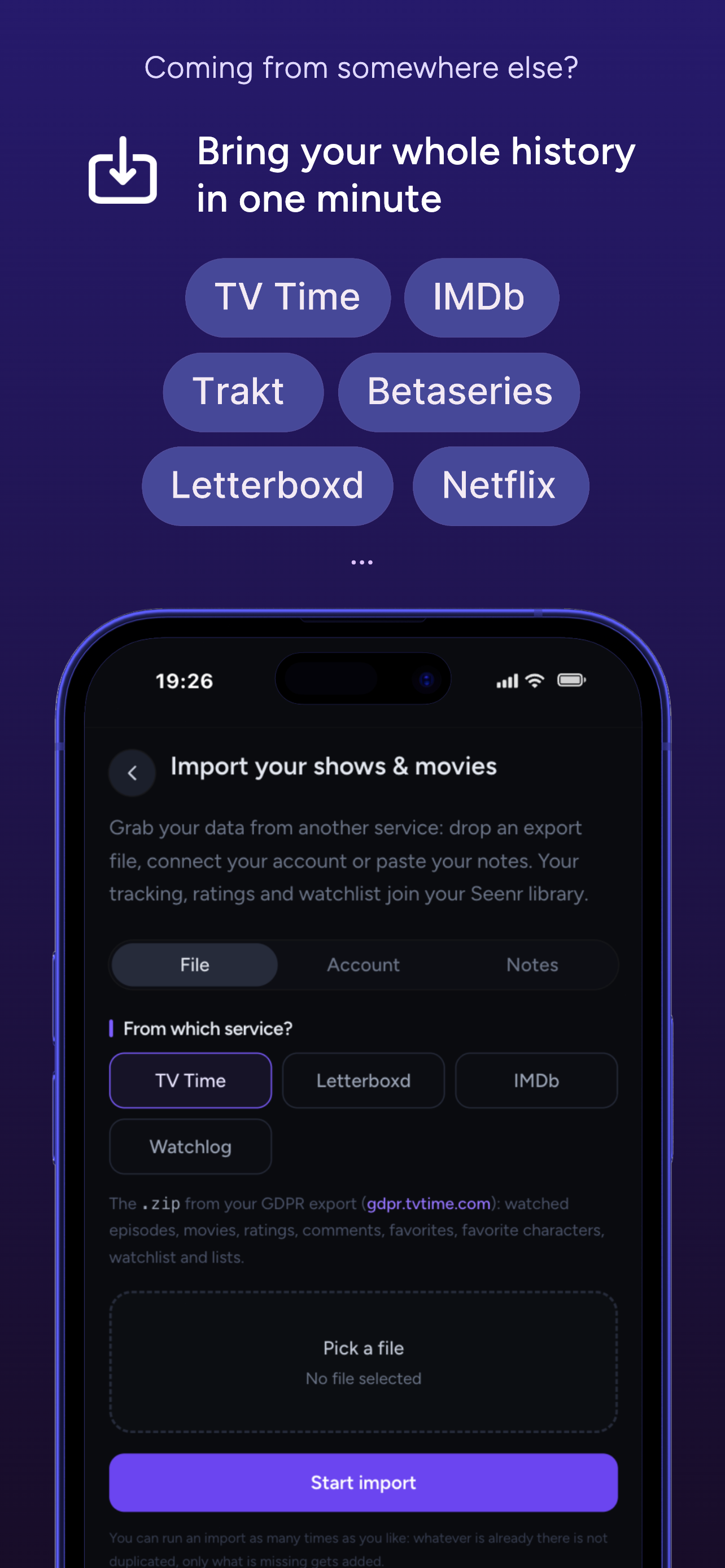 Seenr: Series & Movie Tracker screenshot 7