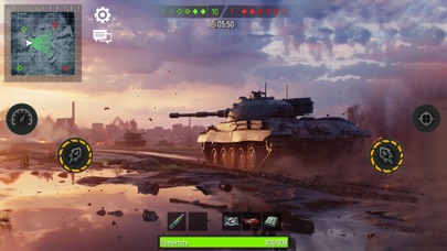 Modern Tanks 2: せんしゃ 戦争 戦車 ゲームのおすすめ画像3