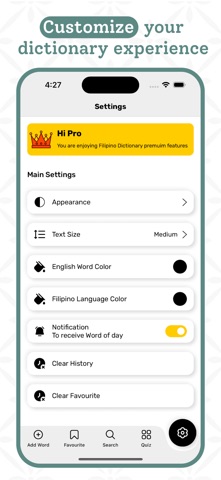 Filipino | Filipino Dictionary screenshot