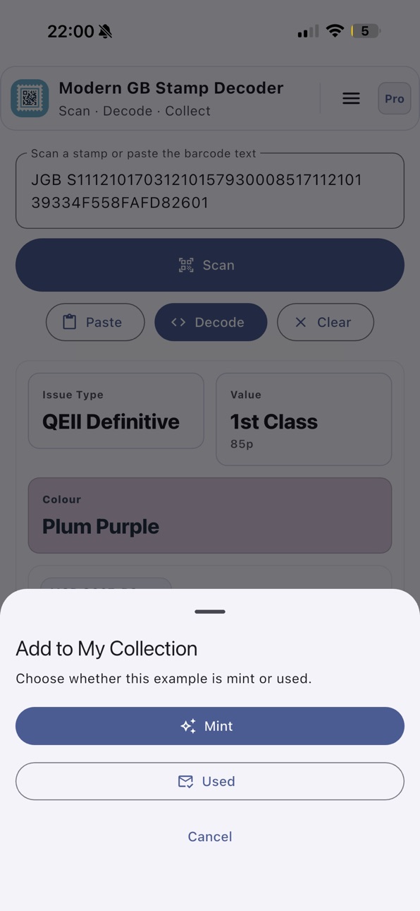 iPhone screenshot