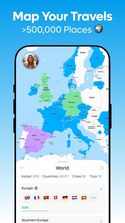 Routify: World Travel Map