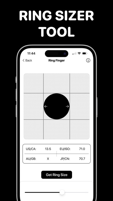 Screenshot #3 pour Ring Sizer Tool