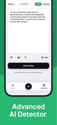 GPT.Zero: AI Undetectable Tool iPhone screenshot