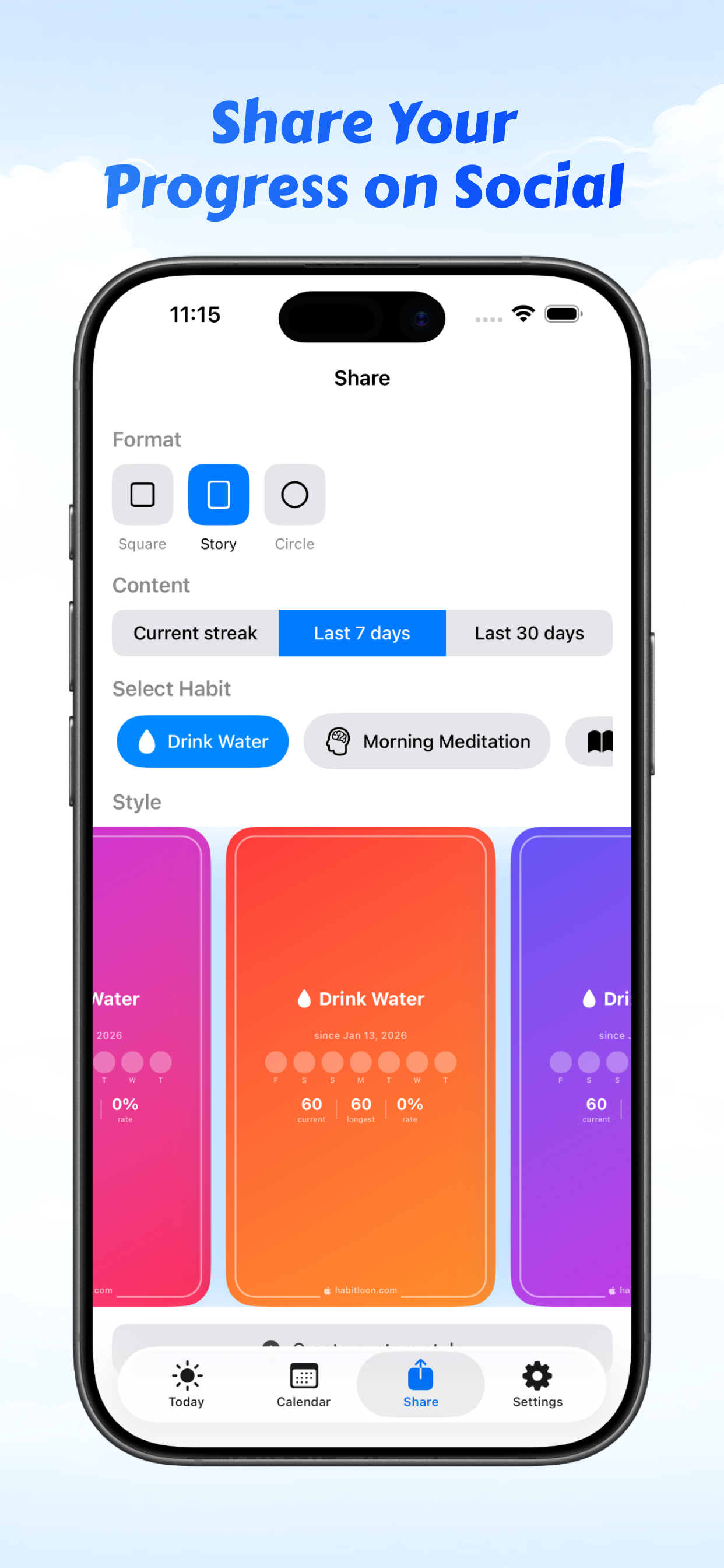 Habitloon – Easy Habit Tracker