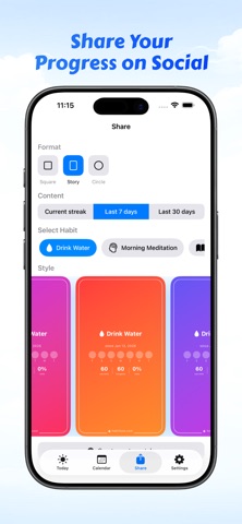 Habitloon – Easy Habit Tracker Screenshot 4 of 10