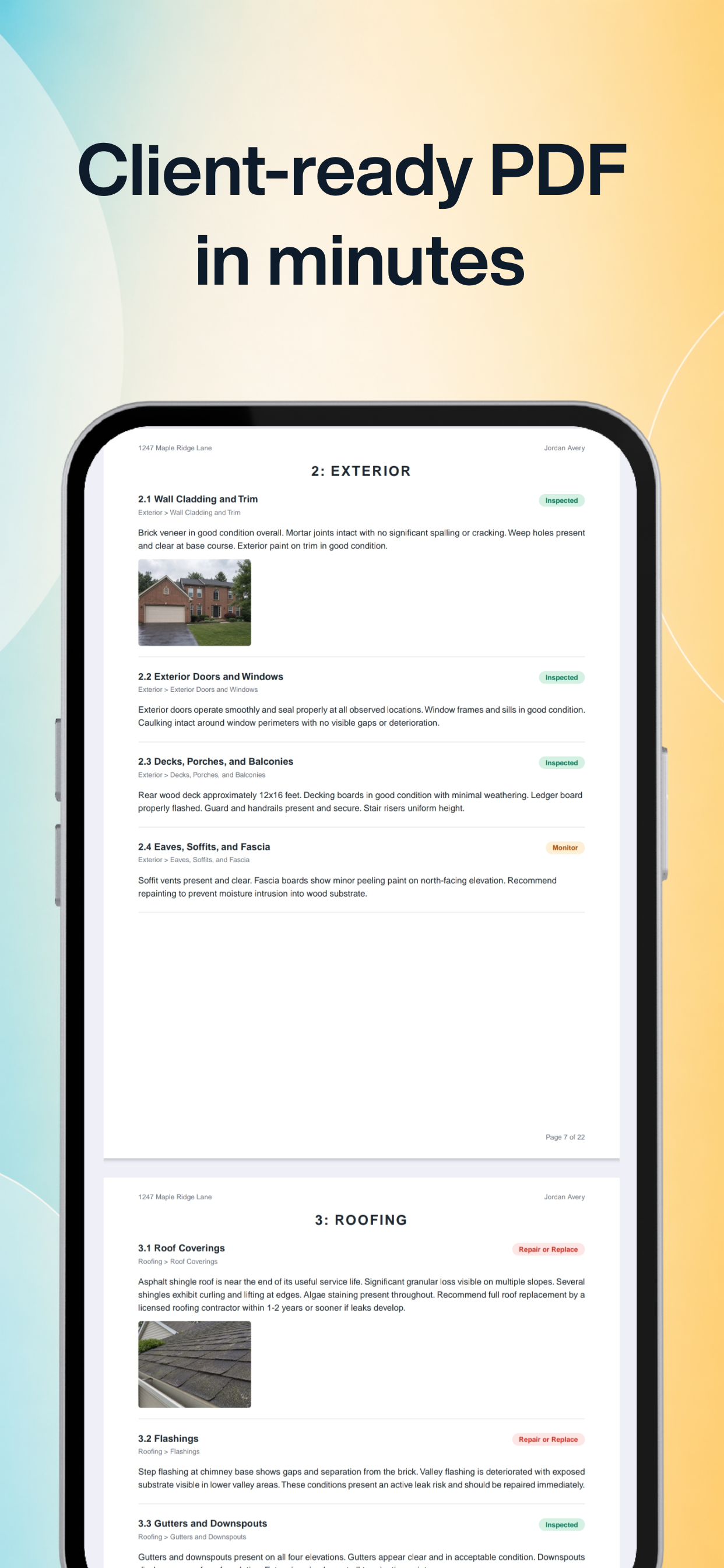 Fielded: Rapid Home Snagging screenshot 4