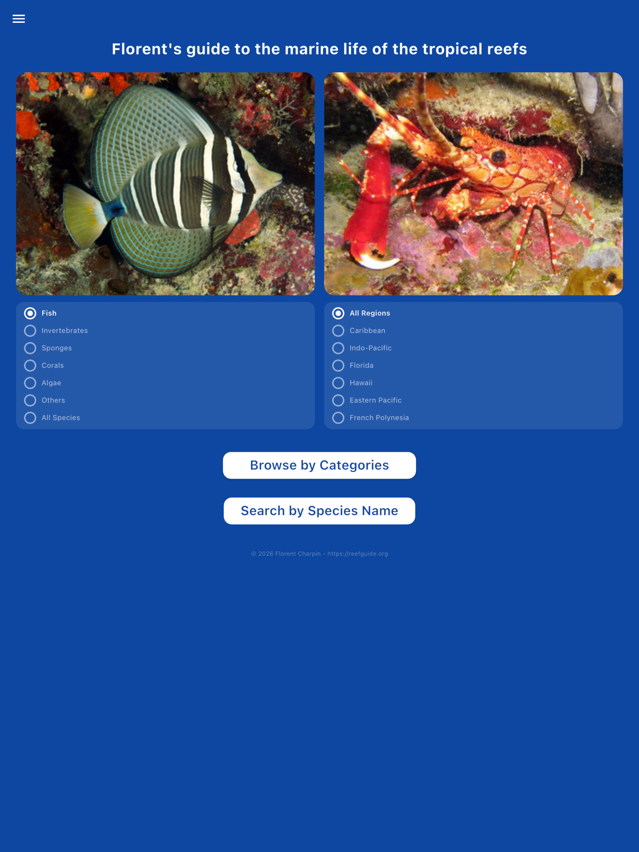 Tropical Reefs Species Guide screenshot 7