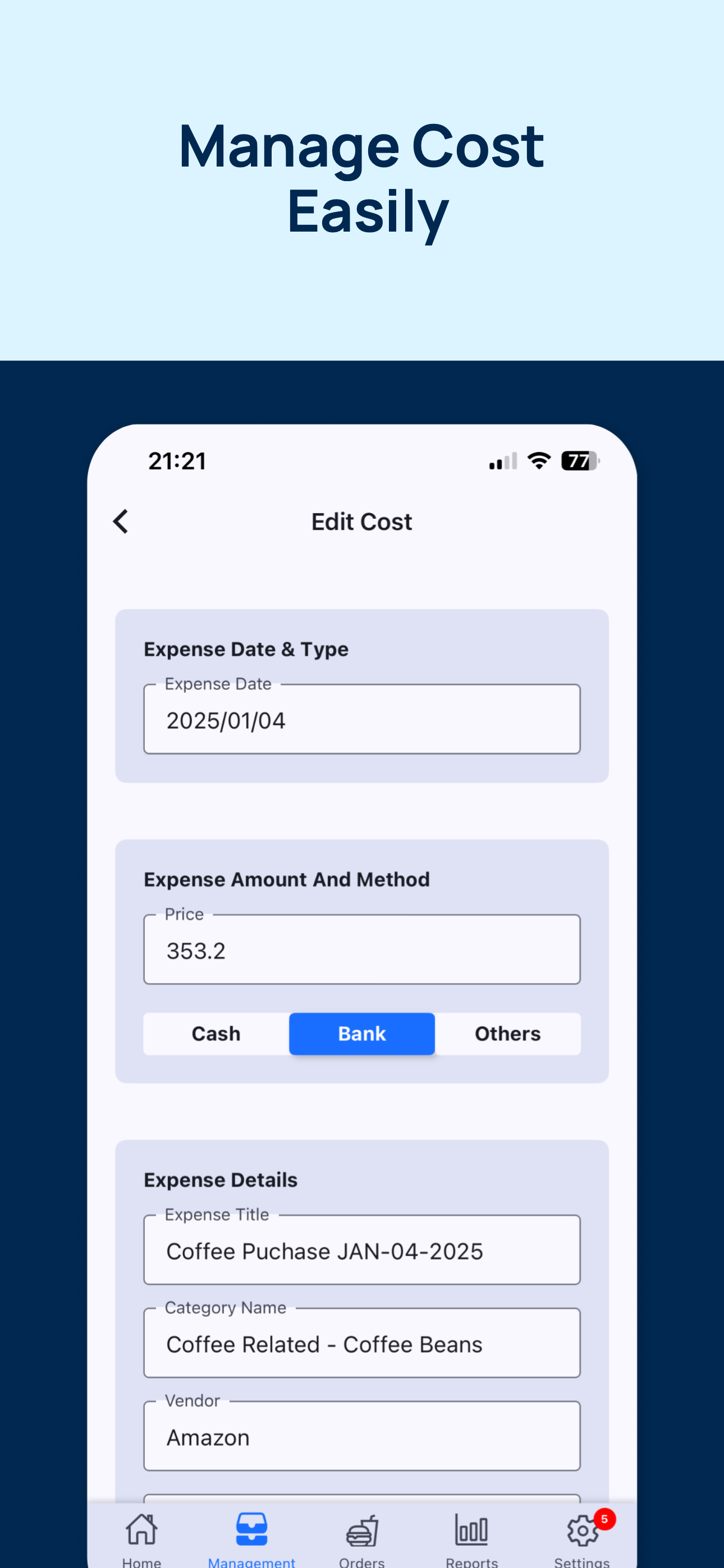vOrder - QR Ordering & POS screenshot 6
