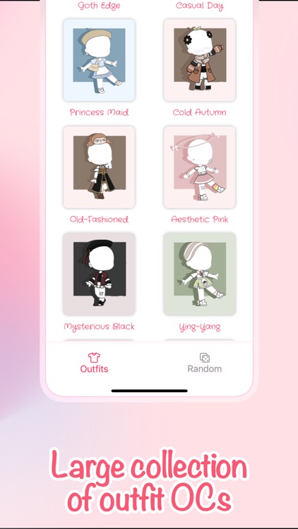 Gacha Outfit Ideas: OC Codes