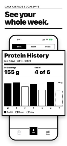 Gramwise: Protein Tracker Screenshot 3 of 8