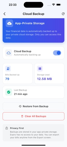 Expnz - AI Expense Tracker screenshot