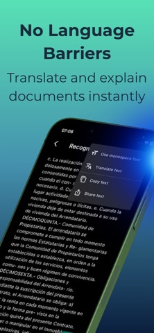 Smart Summaries: Contract AI screenshot