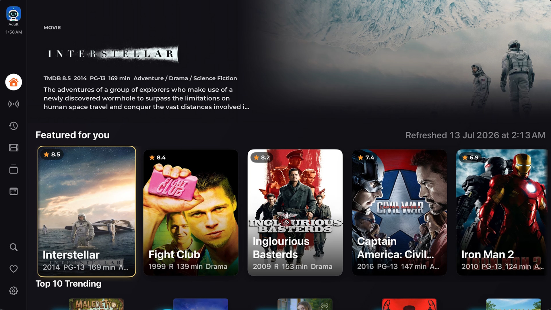 XTREAM IPTV PLAYER PRO+ screenshot 6