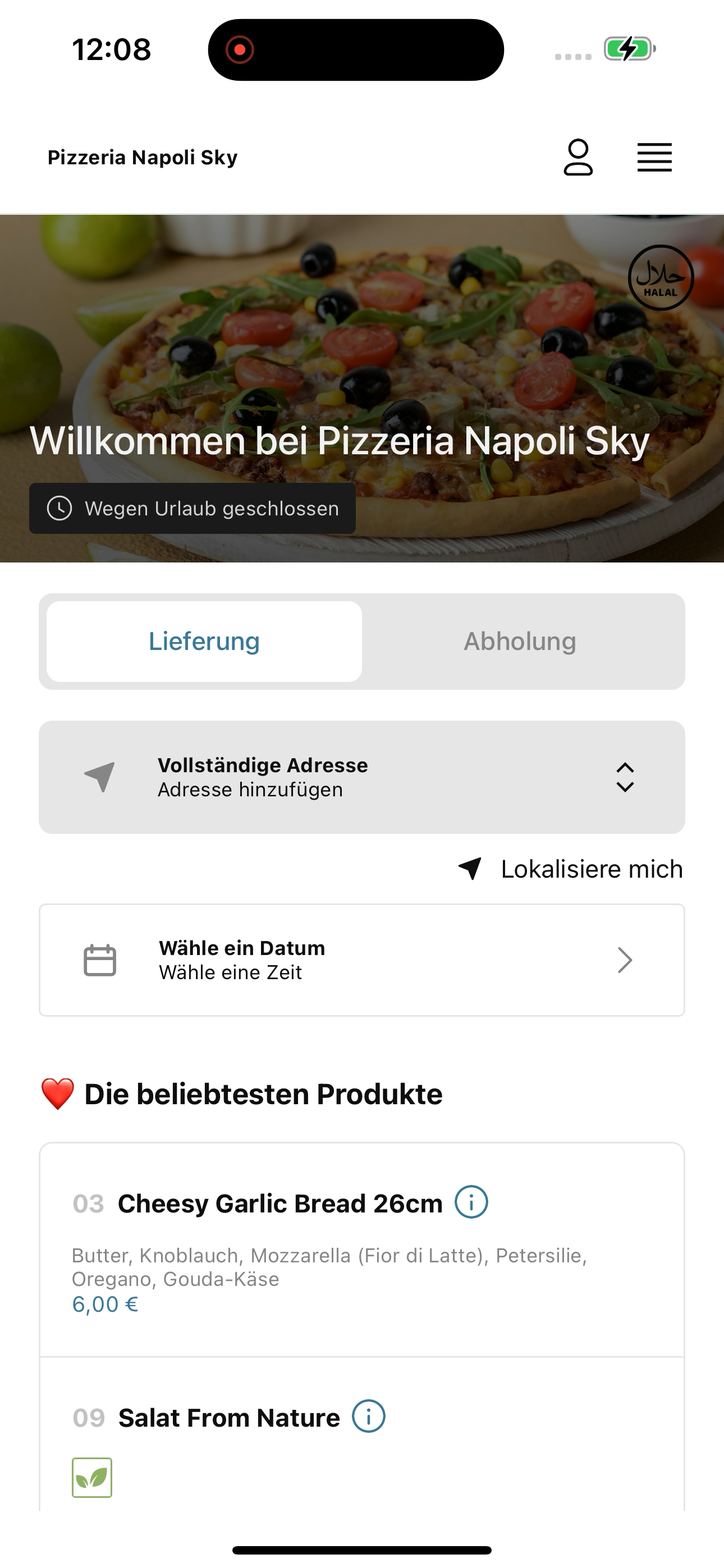 Pizzeria Napoli Sky screenshot 6