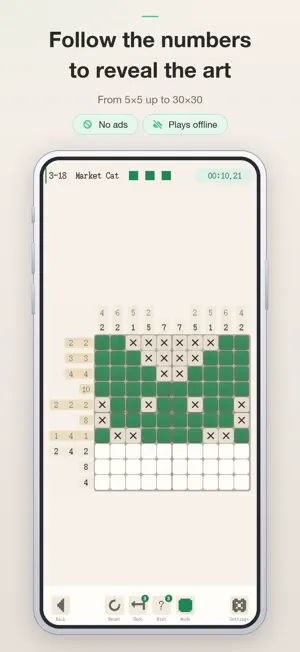 Nonogram - Pixel Logic Puzzle screenshot 1