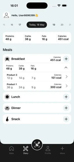YumAI: AI Calorie Tracker screenshot 2