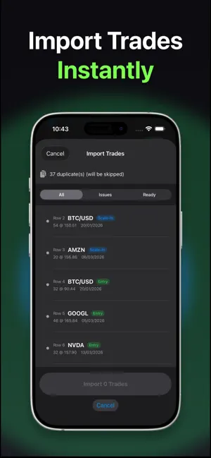 Trading Journal: Mantis screenshot 4