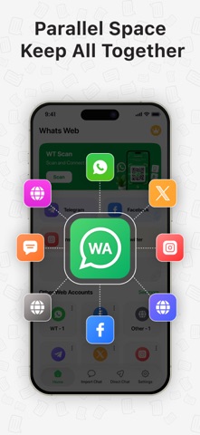 Whats Web - Dual App screenshot