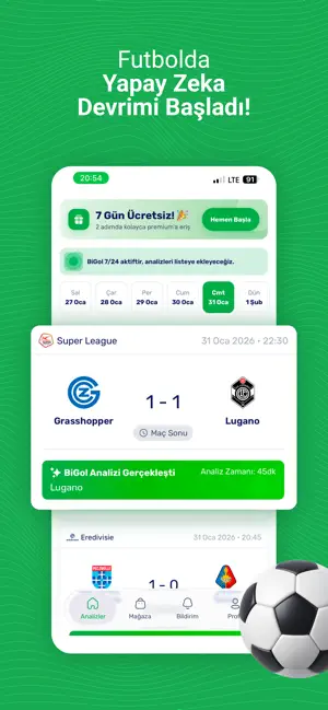 BiGol AI Futbol Analizi screenshot 1