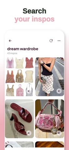 Recove: Inspo to secondhand screenshot