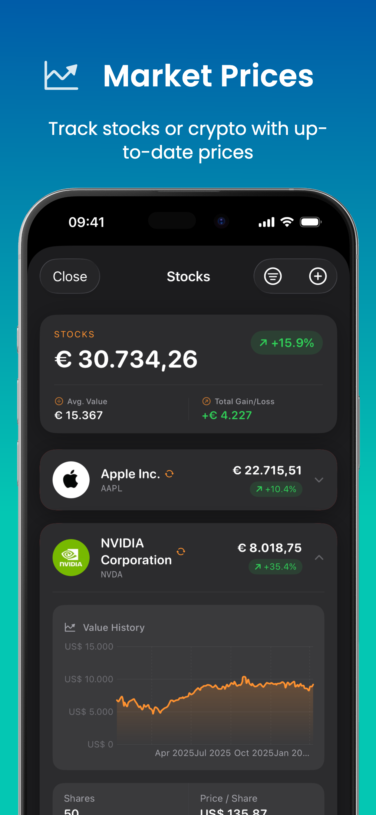 WealthSync - Net Worth Tracker screenshot 4