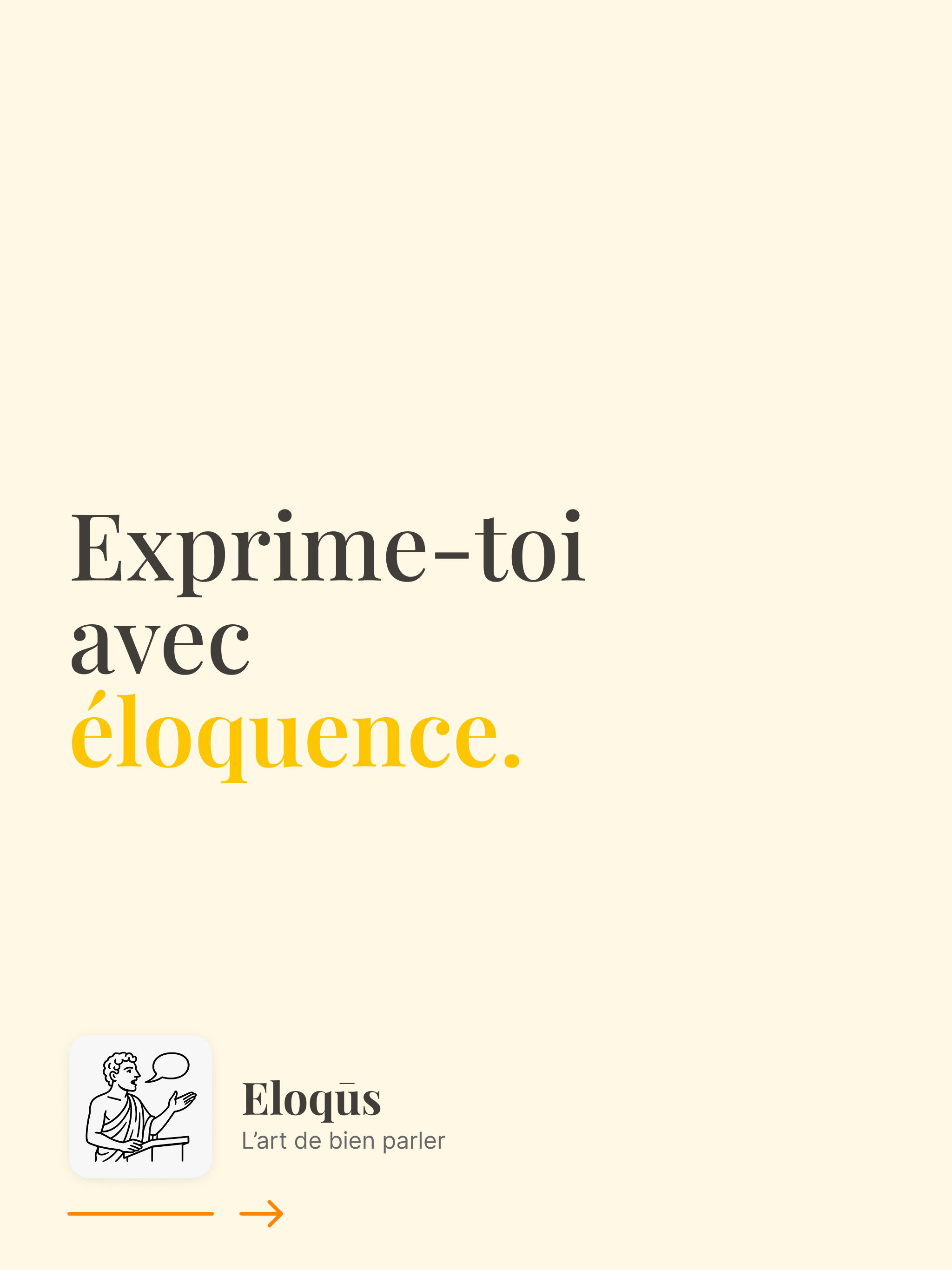 Eloqus : Vocabulaire français
