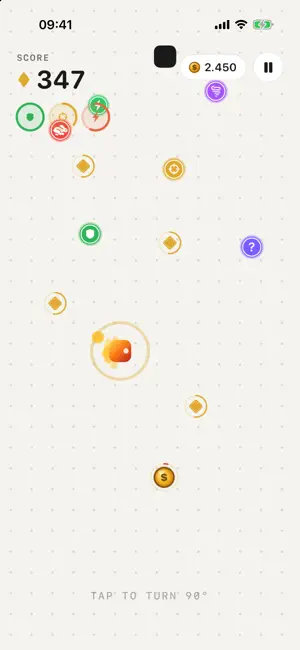 90°: Tap, Turn, Survive screenshot 2