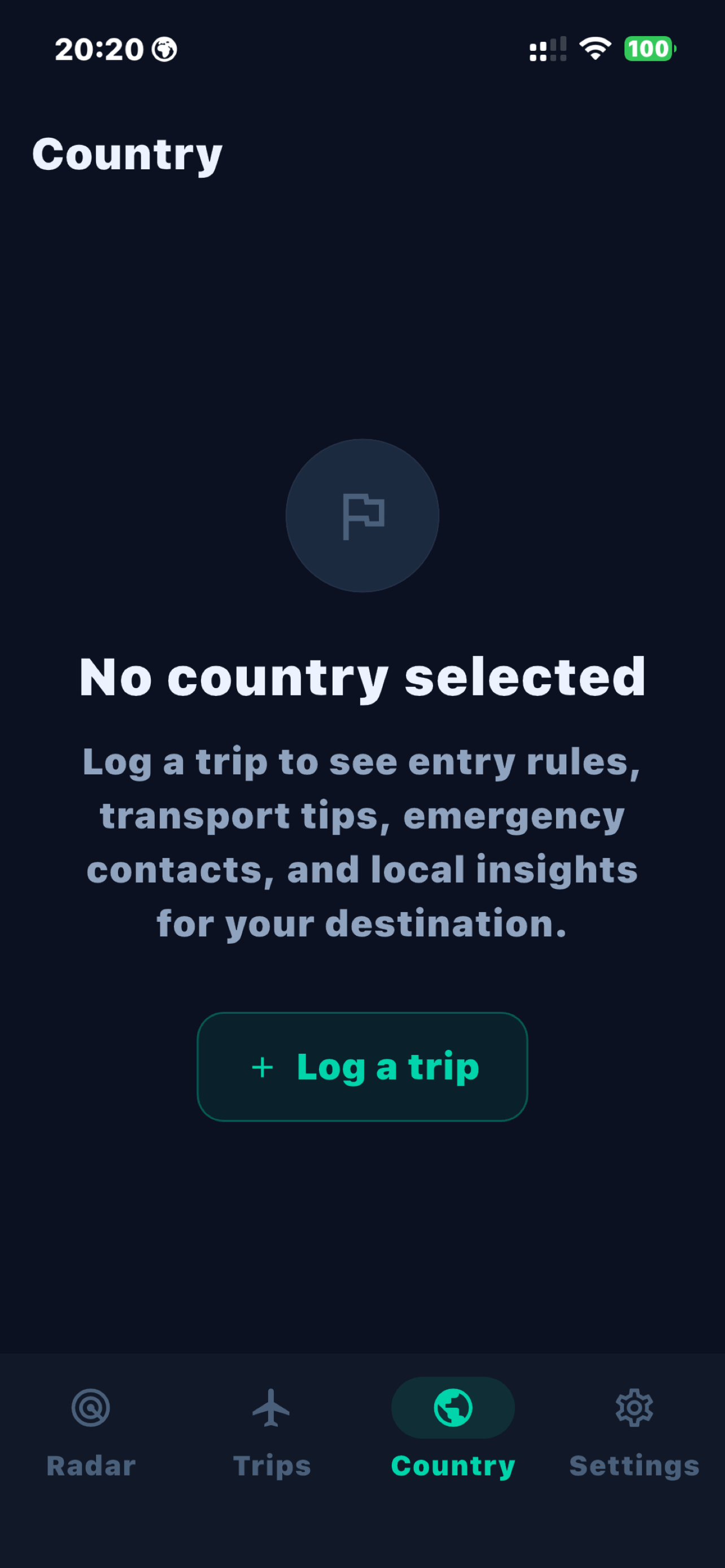 VisaRadar Travel screenshot 4