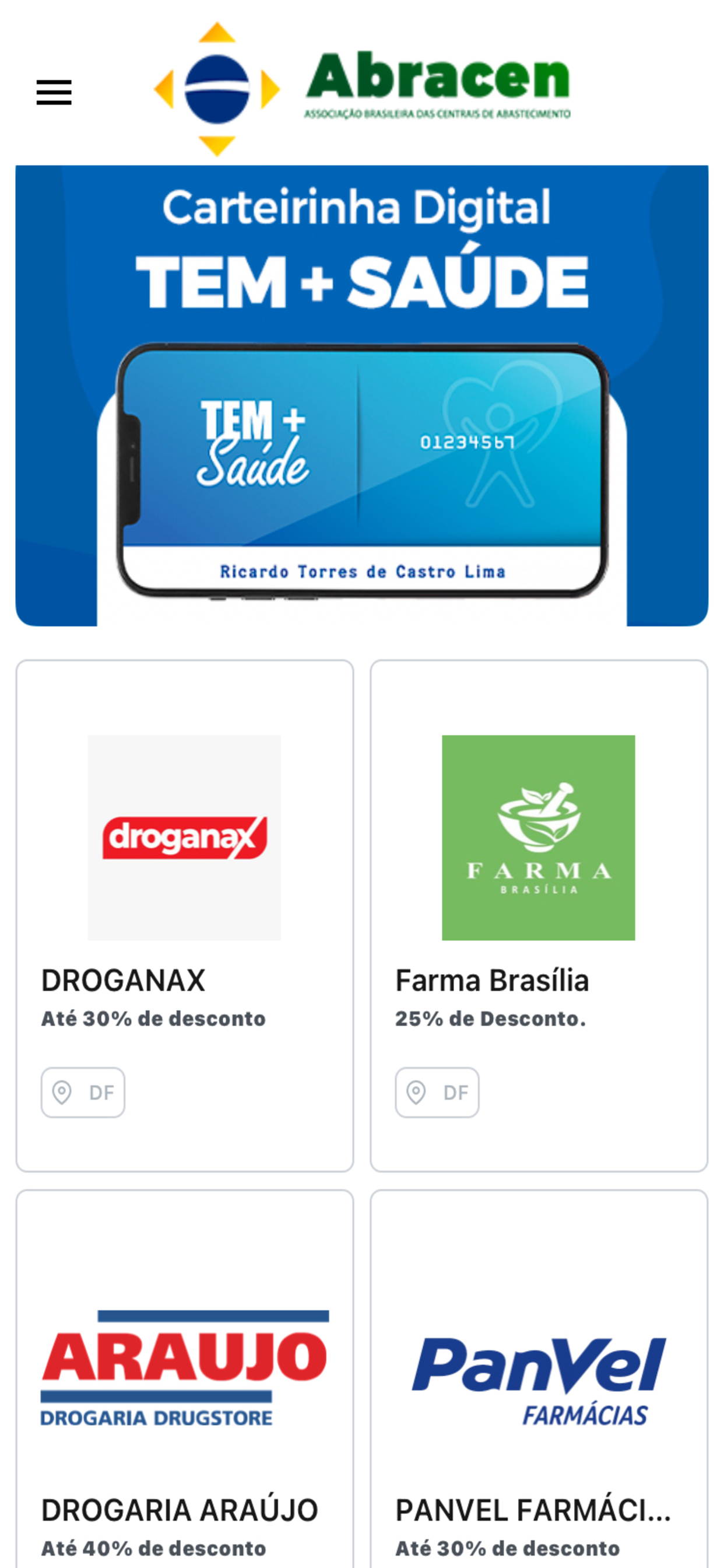 Clube ABRACEN screenshot 3