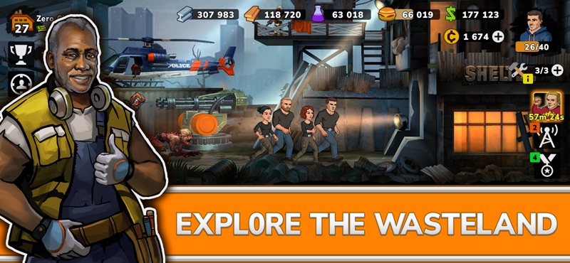 Zero City: Zombie Shelter Game screenshot 3