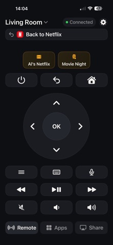Clicker: TV Remote, No Ads Screenshot 1 of 5