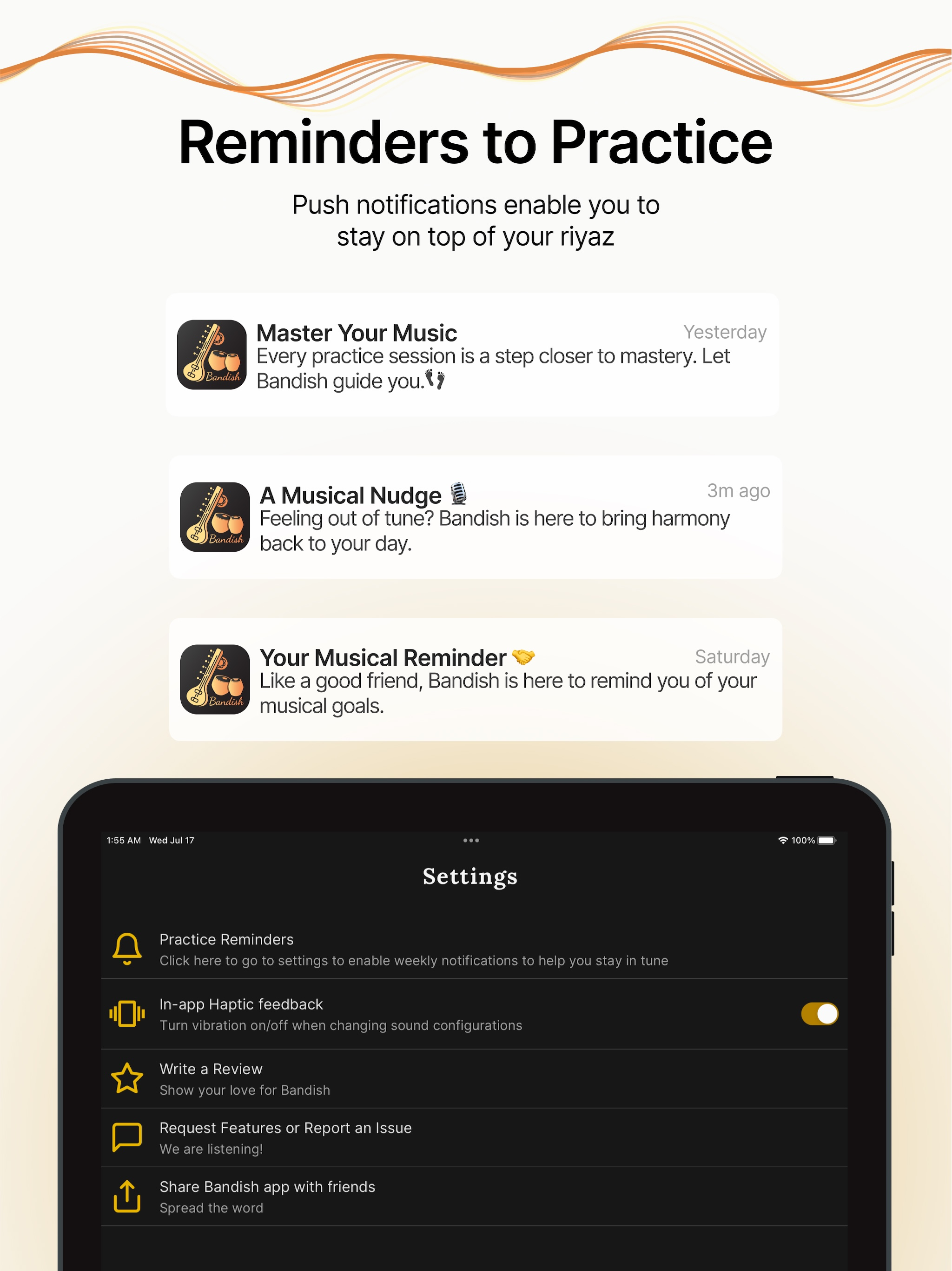 Bandish - Music Riyaz App