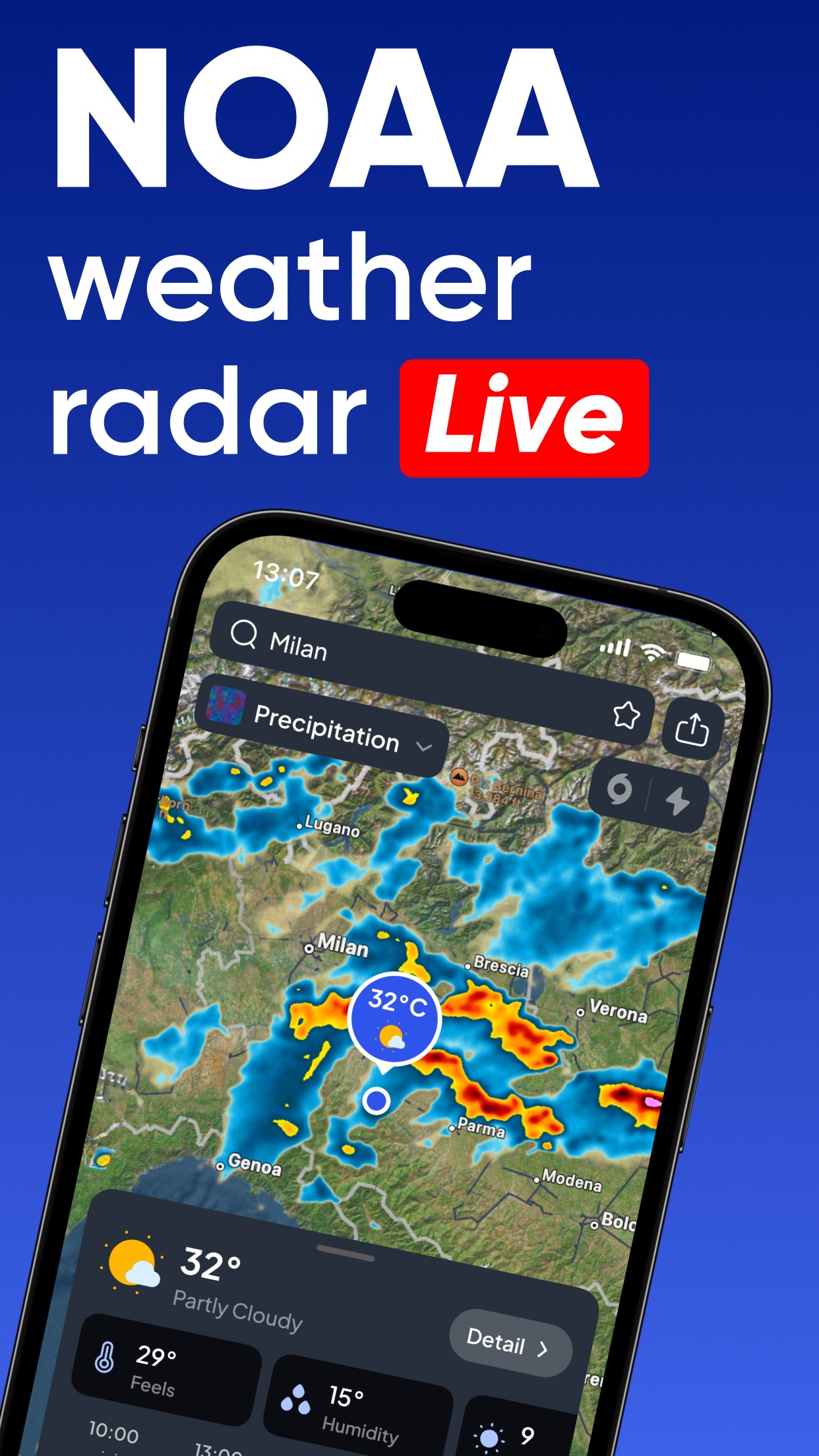 NOAA: Weather Radar & Forecast screenshot 1
