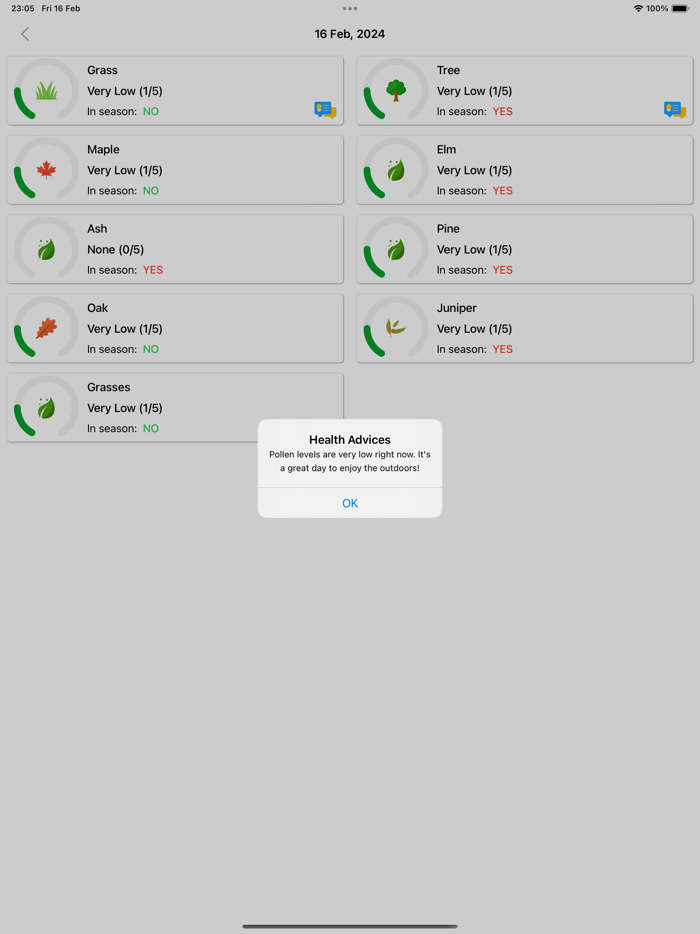 Air Quality  Pollen Tracker