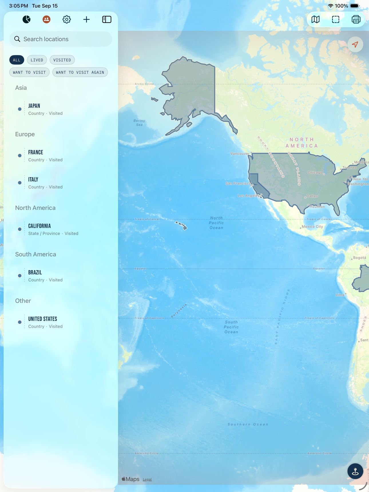 Screenshot 7 of Passport Stamps – Travel Map